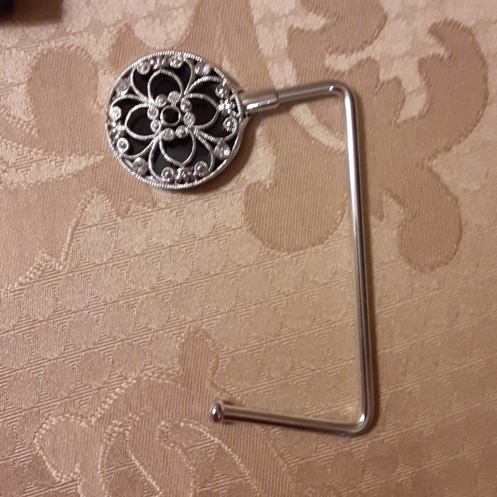 Glitzy Vintage Table Top Handbag Holder